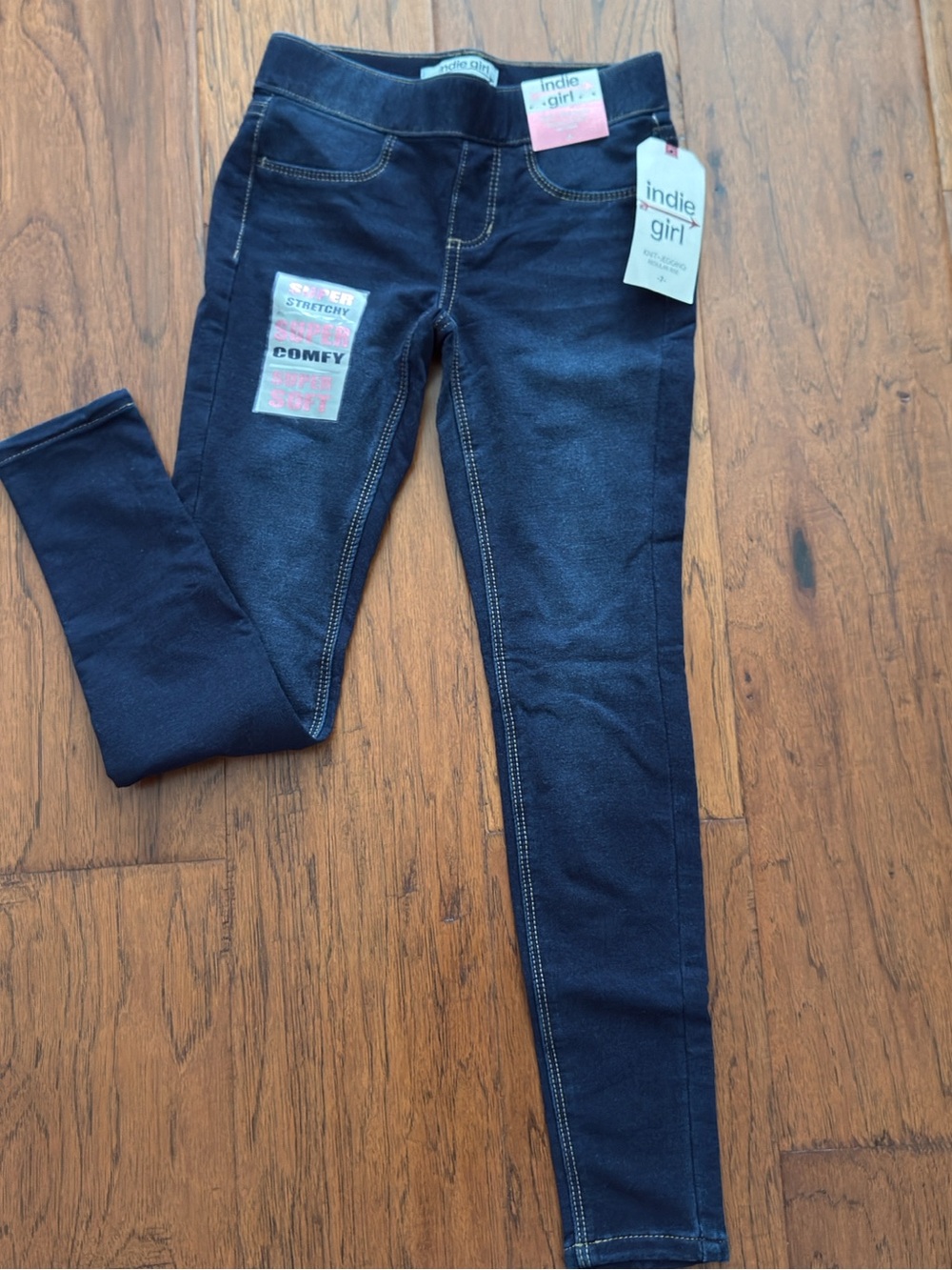 Indie Girl Women's Dark Blue Stretch Jeggings